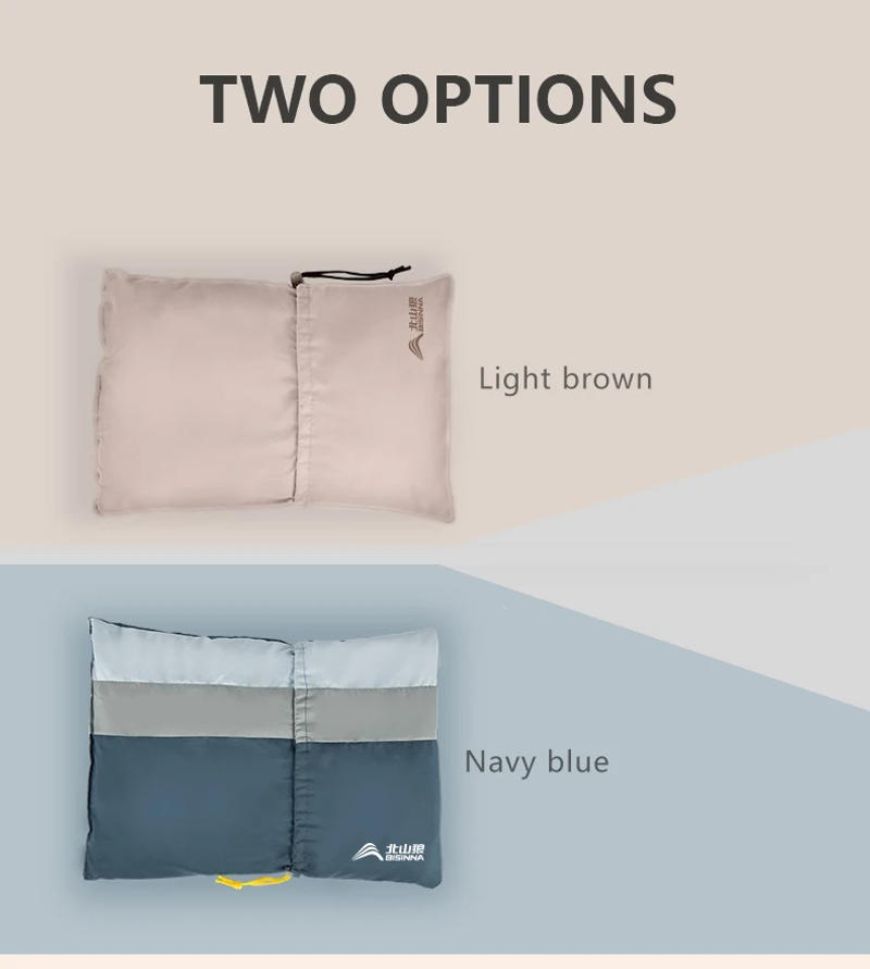Description Picture 5 of itemBISINNA Lightweight Outdoor Camping Pillow Ultralight Hiking Sleeping Pillow Outdoor Compressible Portable Travel Pillow