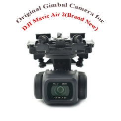 Original Air 2 Gimbal Camera with Flex & Signal Cable and Shock-absorbing Parts Cover for DJI Mavic Air 2 Drone Repair Parts