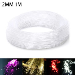Brand New Optic Fiber Cable LED Transparent Energy Saving Wire For Car Glow Lighting 1 Piece Lights 1/2/3meter Night