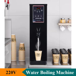 Stepping Water Boiler Large Capacity Intelligent Water Heating Machine Stainless Steel Liner Hot Water Heater Commercial Use