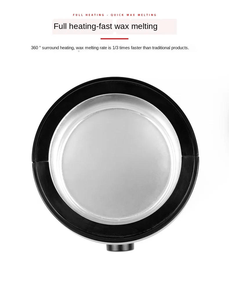 Description Picture 6 of itemWaxing Machine for Hair Removal Hair Removal Wax Melting Machine 200ml Wax Heater Depilation Paraffin Warmer Waxing Dipping Pot