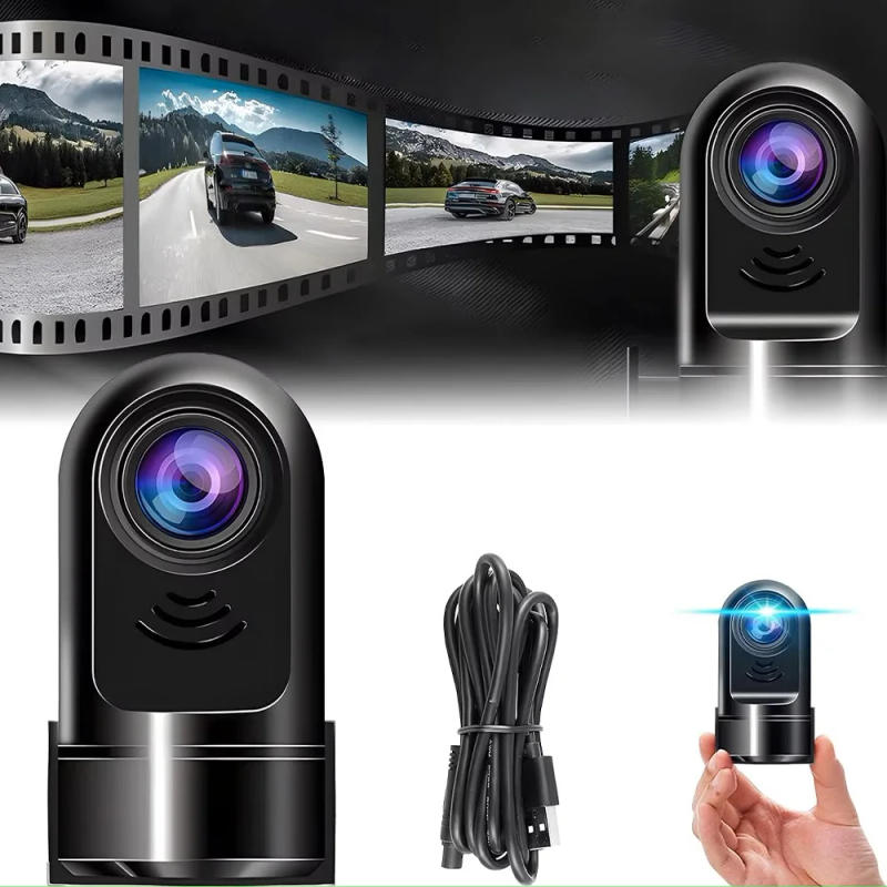 Description Picture 3 of itemTAVALER Mini HD Car Video Recorder DVR Dash Cam 24 Hours Parking Monitor Car Driving Record 720P/1080P HD USB/WIFI Dash Camera