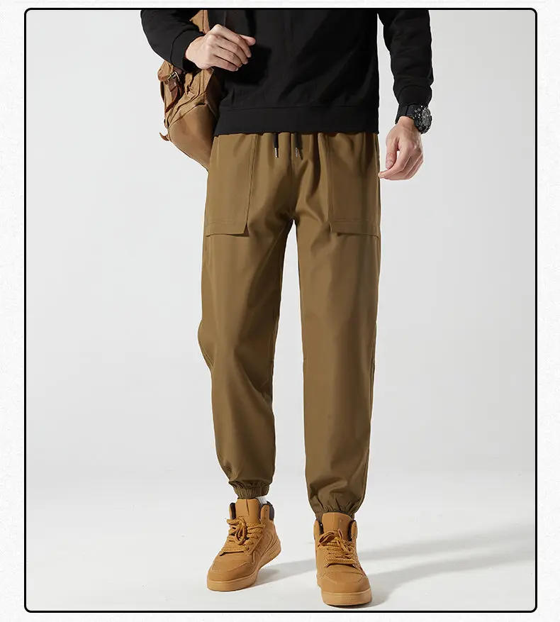 Description Picture 5 of itemman Fashionable and Popular Casual Pants Loose and Aggressive Pants/ Men Autumn and Winter New Windproof and Waterproof Overalls