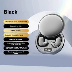 Sleeping Earbuds Wireless Mini Headphones For Work TWS Bluetooth Earphone Stereo Hidden Headsets with Mic HD Call Waterproof