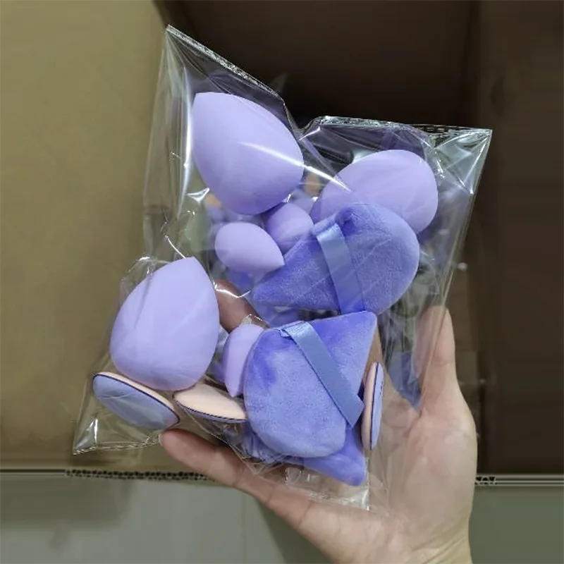 Description Picture 3 of item12pcs Makeup Sponge Set Essential for Beginners Cosmetic Easy to apply,Puff Set Makeup Foundation Sponge