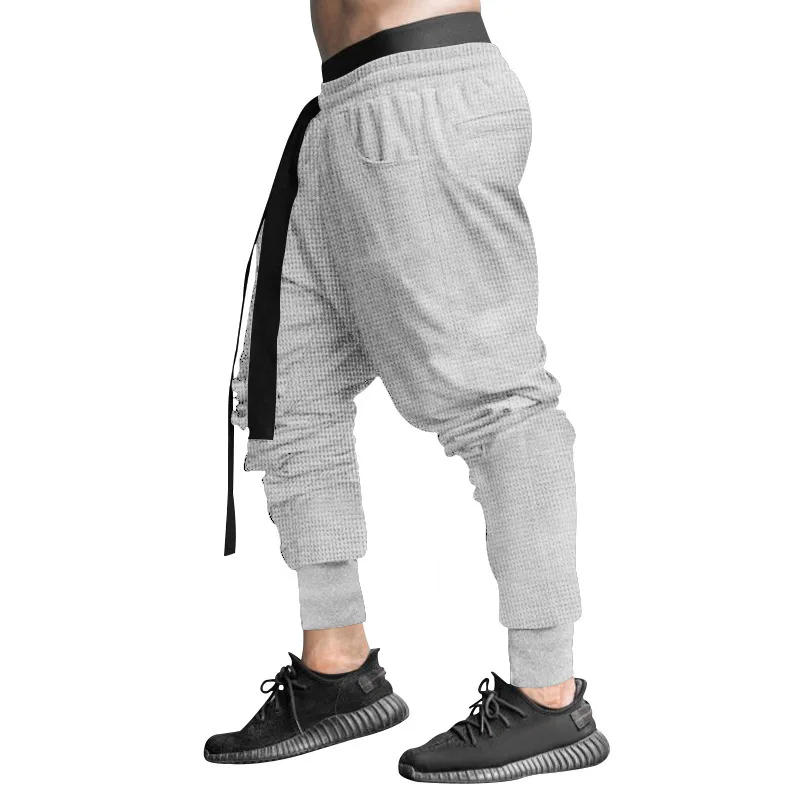 Description Picture 4 of itemCasual Y2K Sports Pants Running Workout Jogging Long Pants Gym Sport Trousers for Men Jogger Sweatpants With Loose Legs Trousers