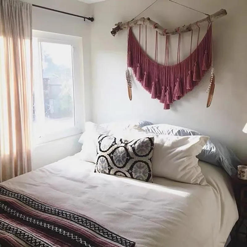 Description Picture 6 of itemMacrame Soft 3mm 5Meters Strand Cotton Macaroon Cord Rope balls DIY Handcraft Benang Yarn Bohemia Decoration Fiber Art Supply