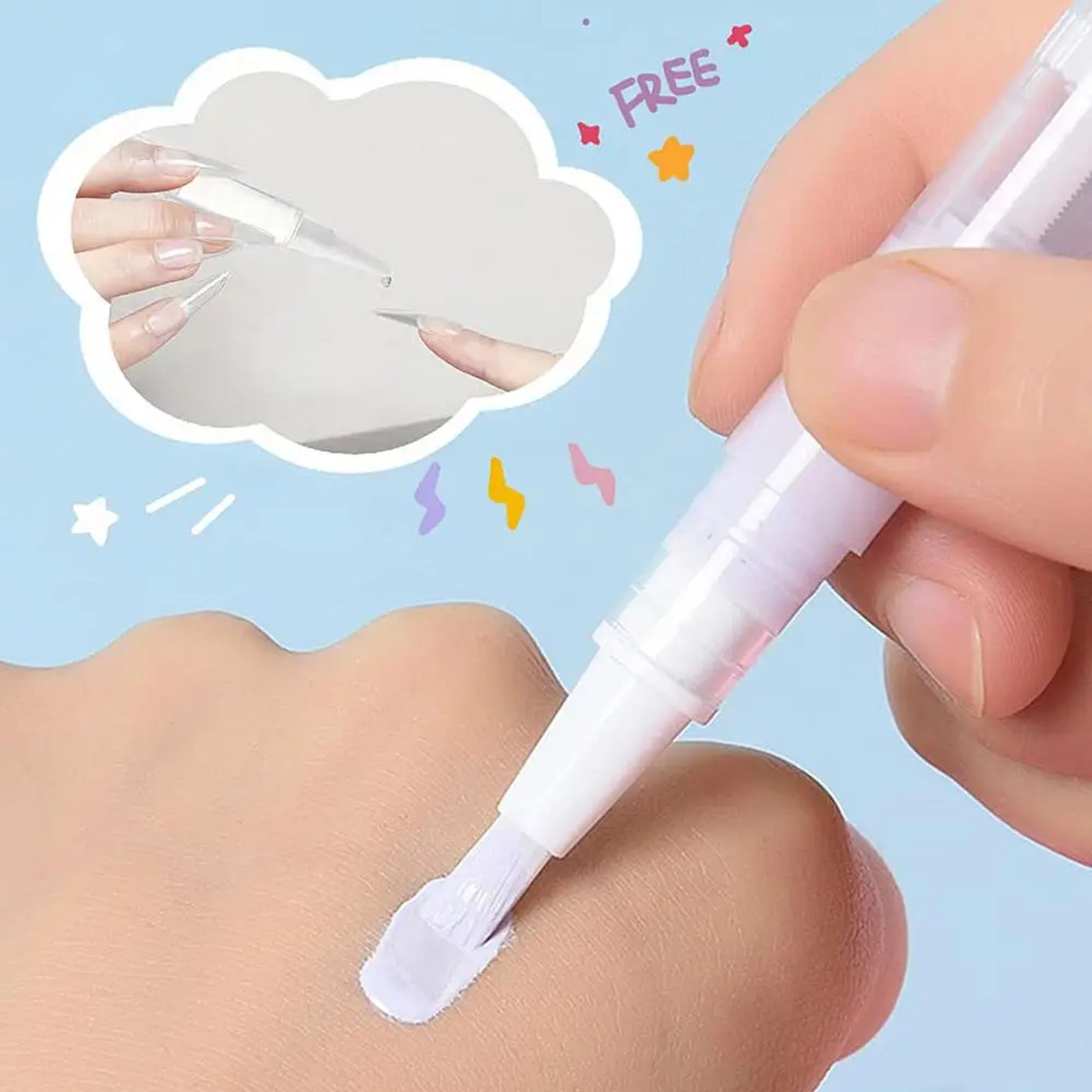 Description Picture 4 of itemTouchs Up Paint Pens Refillable Leak-Proof Paint Brush Pen With Injector Wall Repair Kit For Drywall Cabinet