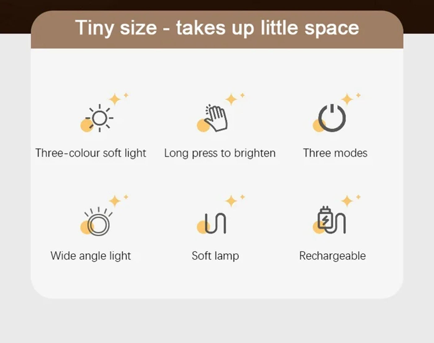 Description Picture 3 of itemCreativity Mini Reading Book Light Portable Clip Night Lights Usb Charging Dimmable Bedroom Eye Protect 360° Flip Led Book Lamps