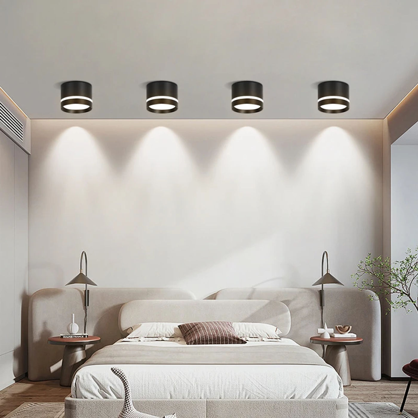 Description Picture 6 of itemLed Downlight Spot Led Down Light Foldable Ceiling Spotlight 5W 7W 10W 15W Mounted Ceiling Spots Lamp For Home Kitchen Bathroom
