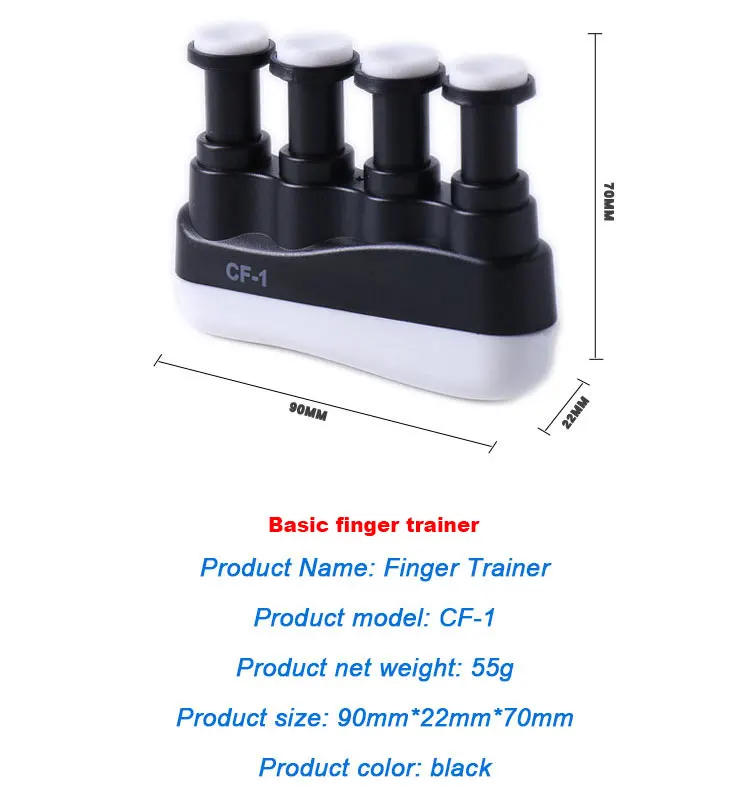 Description Picture 5 of itemFinger Trainer Exerciser Hand Grip  Finger Piano Guitar Finger Sensitivity Strength Power Practice Trainers