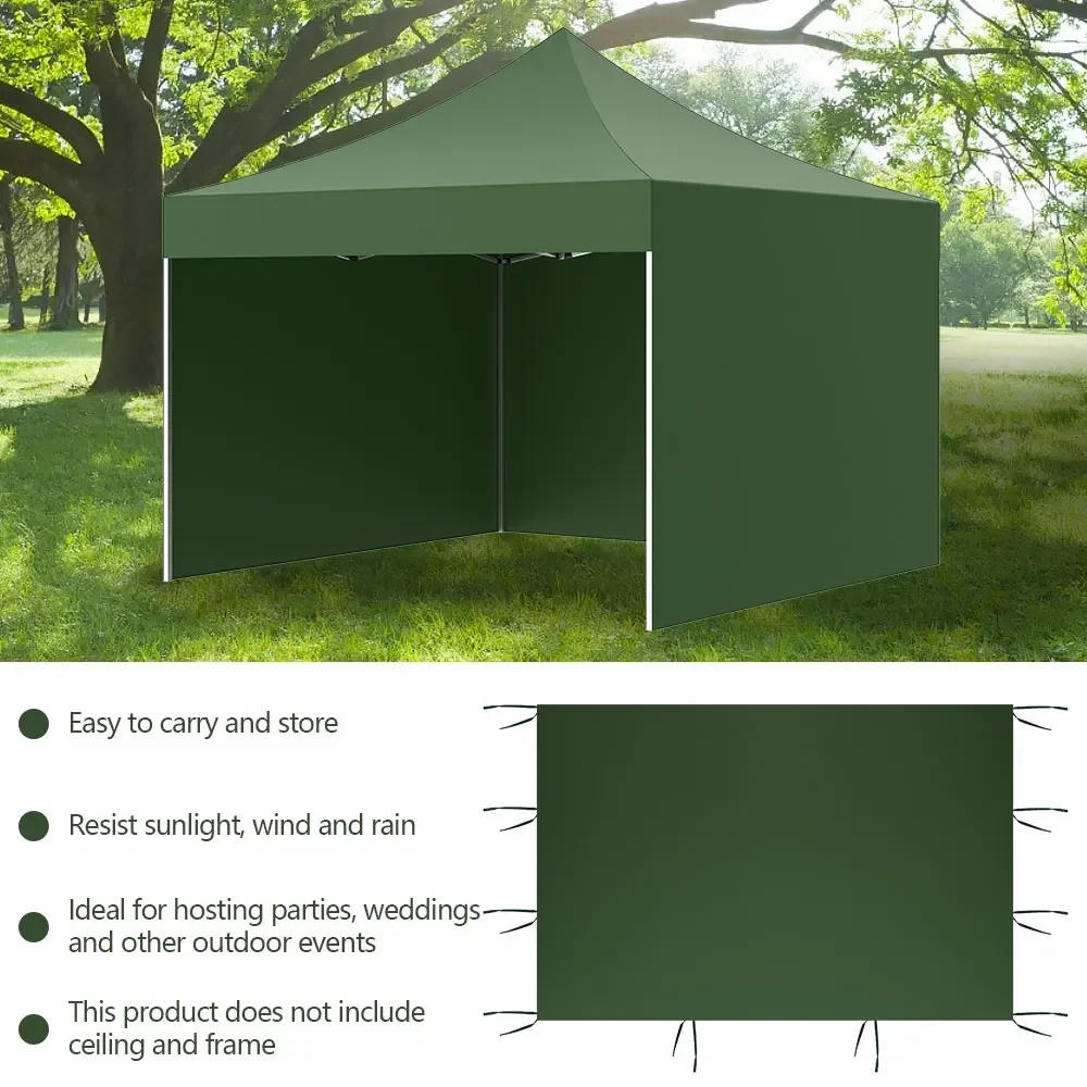 Description Picture 3 of item3x2m Waterproof Tent Cloth Camping Pad Rainproof Cloth Summer Garden Plants Cover Outdoor Beach Sunshade Gazebo Accessories