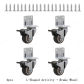 4pcs Brake
