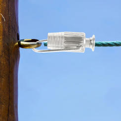 Clothesline Wire Metal Rope Tightener Aluminum Heavy Duty Lines Tensioner Tightner