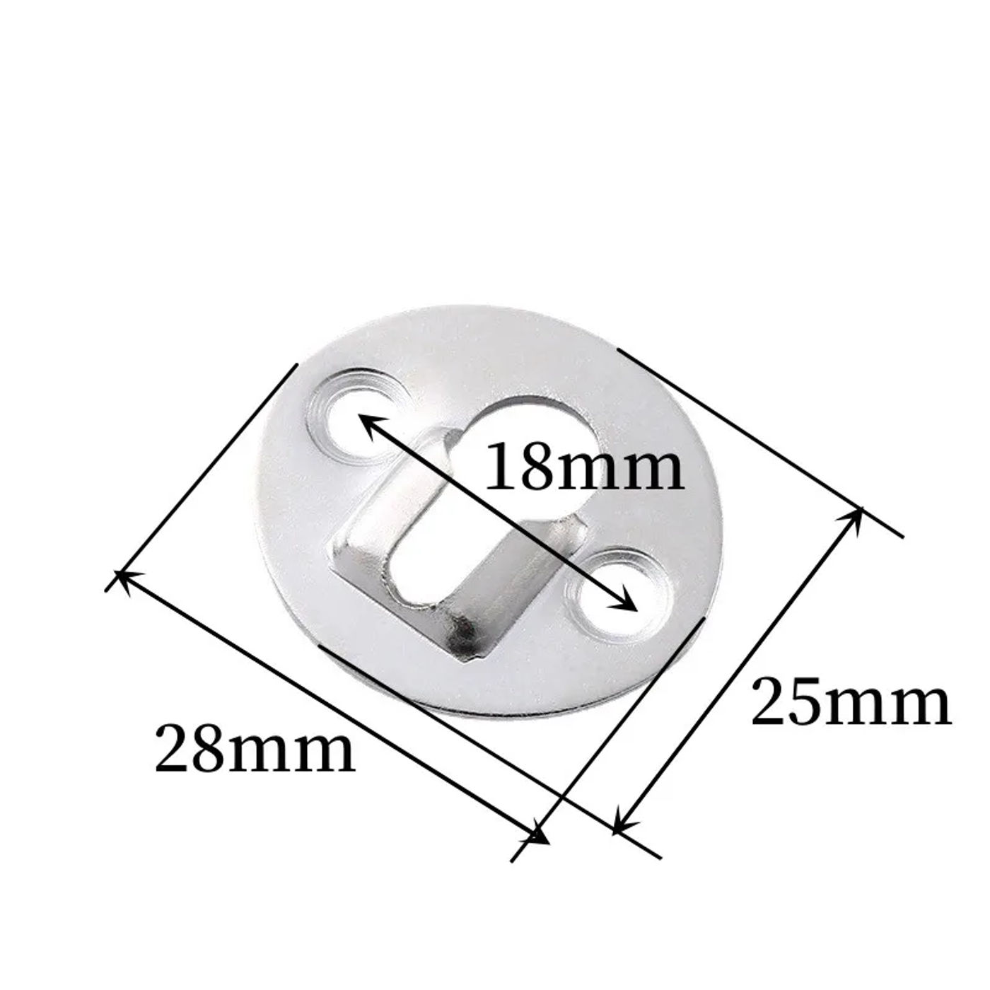 Description Picture 2 of item10Pcs Iron Picture Hanger Hooks Hanging Oil Painting Mirror Art Photo Frame HangerCabinet Board Wall Hook Furniture Accessories