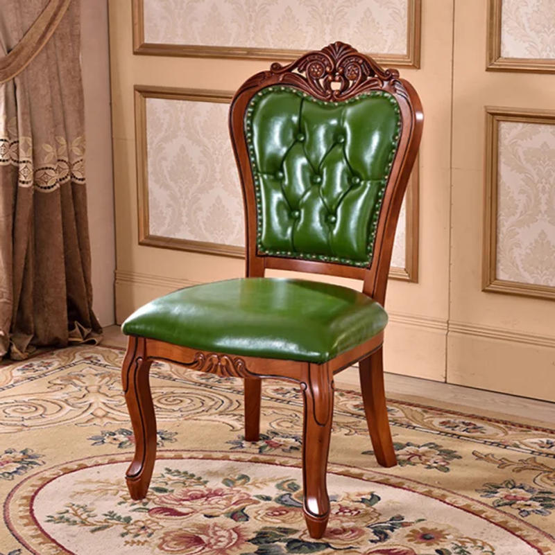 Description Picture 4 of itemModern Wood Dining Chairs Luxury Beautiful Office Vintage Dining Chairs European Trendy Sedie Sala Da Pranzo Kitchen Furniture