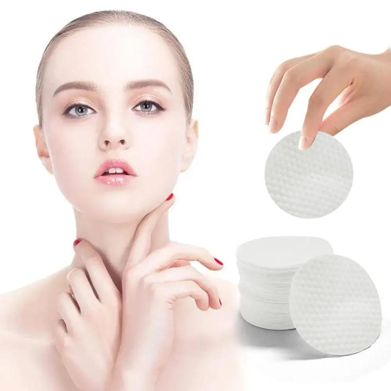 Description Picture 5 of item300/600pcs/1200pcs Disposable Makeup Cotton Wipes Soft Remover Pads Facial Puff Cotton Pads Cleansing Paper Wipe Cosmetic Pads