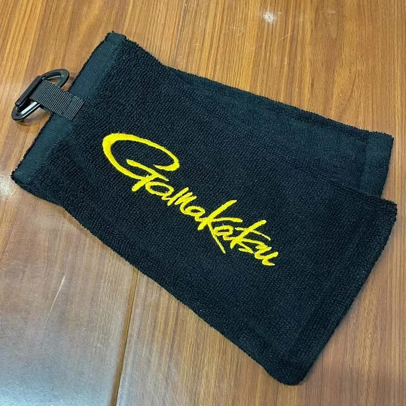 Description Picture 5 of itemGamakatsu Fishing Towel Double Layer Thicken Durable Bait Towel Absorbent Non-stick Car Wash Towel Fishing Tackle Accessorie