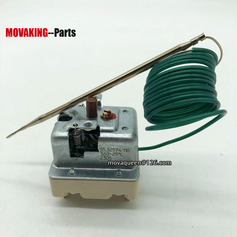 Description Picture 4 of itemOven Parts 380V 20A 360-25°C 55.32574.110 3-phase Manually Reset Temperature Limit Ambach EGO GIGA Krefft MKN Silko Replace