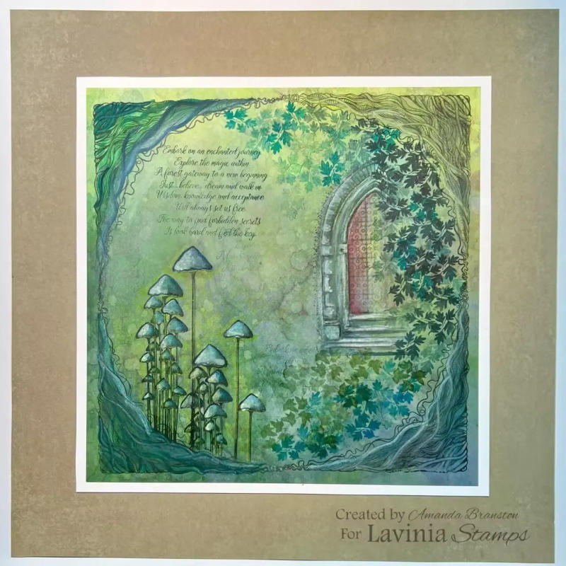 Description Picture 6 of itemNew The Forest Realm Flower Clear Stamps Cut Die for DIY Scrapbook Diary Decoration Template Stencil Supplies Make Card 2024