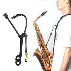 Alto/Soprano/Tenor Saxophone Double Shoulder Straps Sax Protections Neck Lanyard Woodwind Musical Instrument Accessories