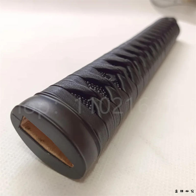 Description Picture 3 of itemVery Nice Katana Tsuka Handle Steel Tsuba Guard Alloy Kashira Menuki Fuchi Habaki Seppa For Real Japanese Samurai Sword Fittings