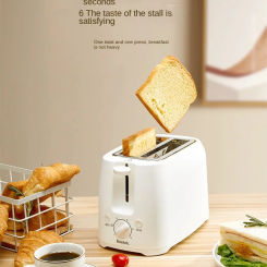 220V ArchiCook Multifunction Breakfast Maker, Automatic Toaster with Heating Panels and Egg Frying