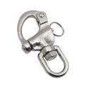 1pc 316 Stainless Steel Spinnaker Swivel Snap Hook 87mm/128mm Marine Grade Shackle Pin Quick Release Boating Anchor Camp Chain