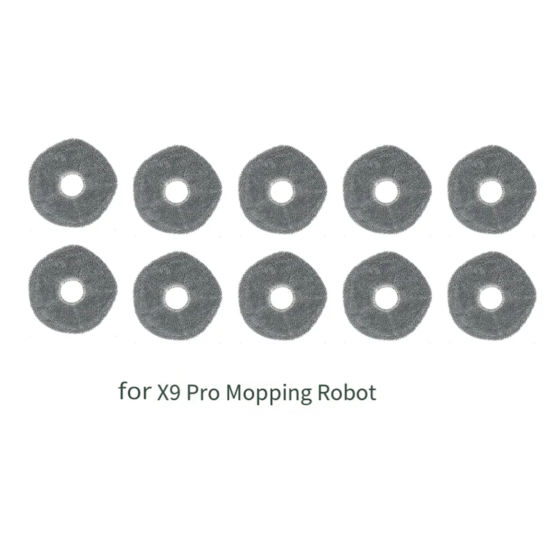 Description Picture 6 of itemB06B-For Eufy X9pro Robot Vacuum Cleaner Accessories Floor Mop Cleaning Rag Washable Cloth Pad