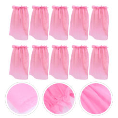 10 Pcs Bath Skirt Fleece Bathrobe for Women Travel Towel Dressy Blouses Microfiber Towels Practical Female Skirts Disposable