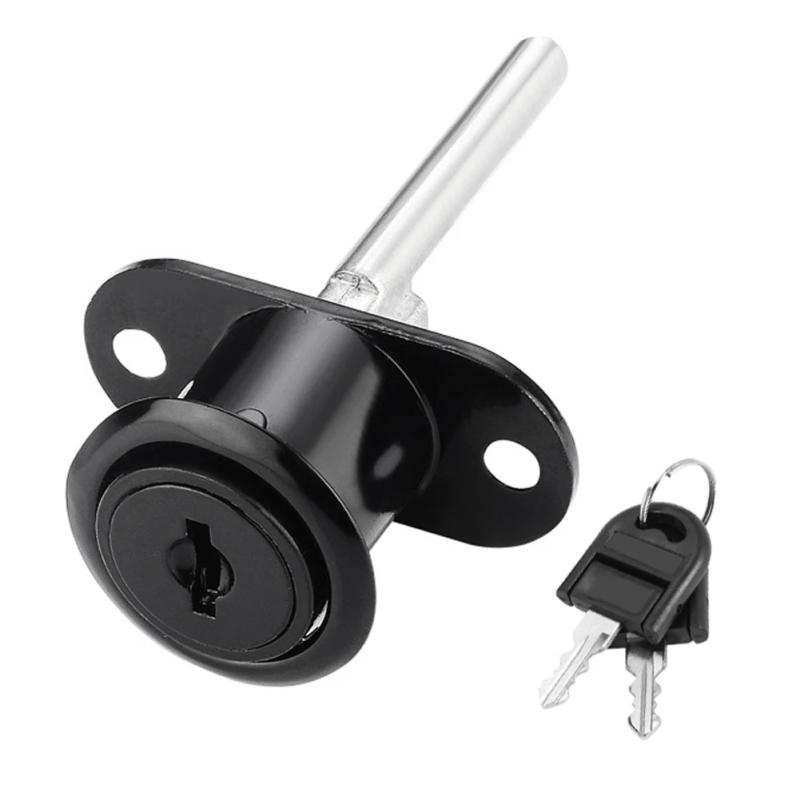 Description Picture 2 of itemDrawer Lock Zinc Alloy Computer Desk Cabinet Mailbox Cupboard Locker Cam Lock With Key Rotary Lock Cylinder Home Security