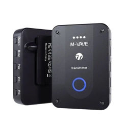 Wireless Earphone Monitor WP-9 Rechargeable 2.4GHz ISM Transmitter Receiver Support Stereo Mono Recording Function M-vave