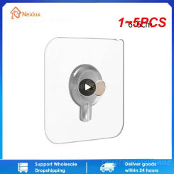 1~5PCS New Screws Seamless Photo Frame Hole Hang Kit Punch Free Adhesive Stickers Wall Hook Wall Screws Punch-free Stick Nails