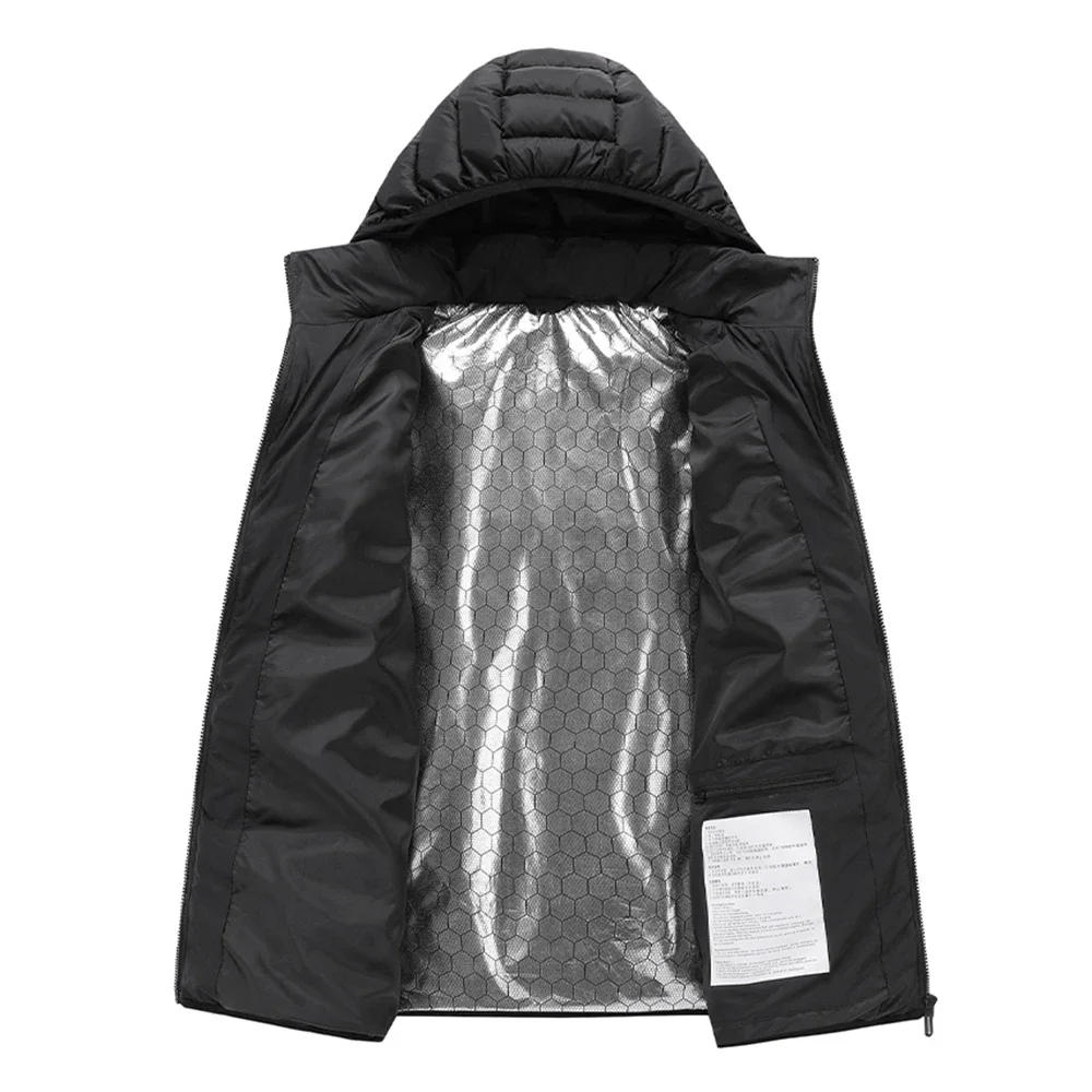 Description Picture 4 of item21 Areas Self heating vest Jacket Vests Women's Men's tactical heating vest Jacket t Hunting Hiking Camping Winter electric Warm
