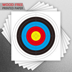 Elong Outdoor 20Pcs 60*60cm Target Paper for Arrow Shooting Archery Practice Hunting Bow Archery Target