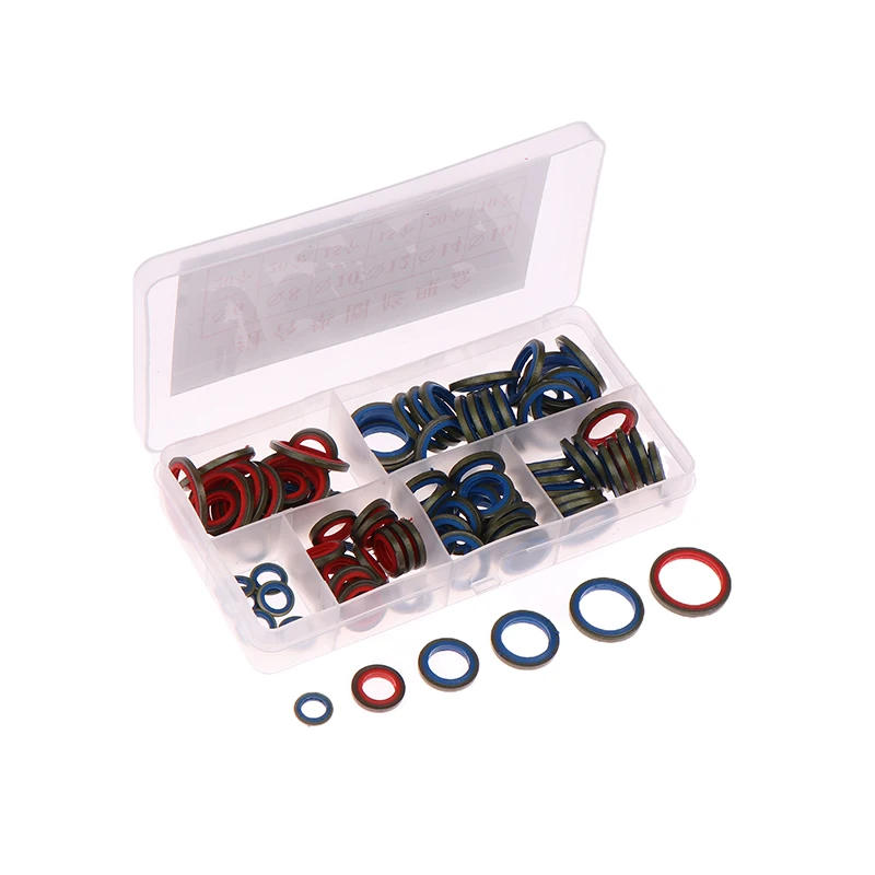 Description Picture 6 of item245Pcs/box Sealing Gasket Set Oil Drain Combined Washer Set M6 M8 M10 M12 M14 M16 M18 M20 M22 M24 M27 M30