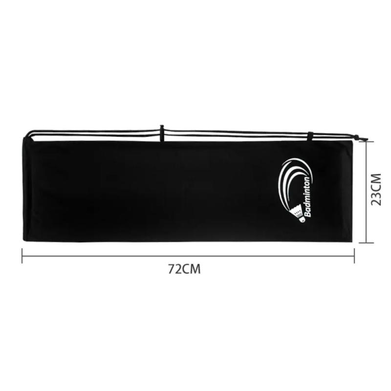 Description Picture 3 of itemThickening Badminton Rackets Bag Wear Resistant Large Capacity Racquet Pouch Cover Resistant To Dirt Black Protective Sleeve