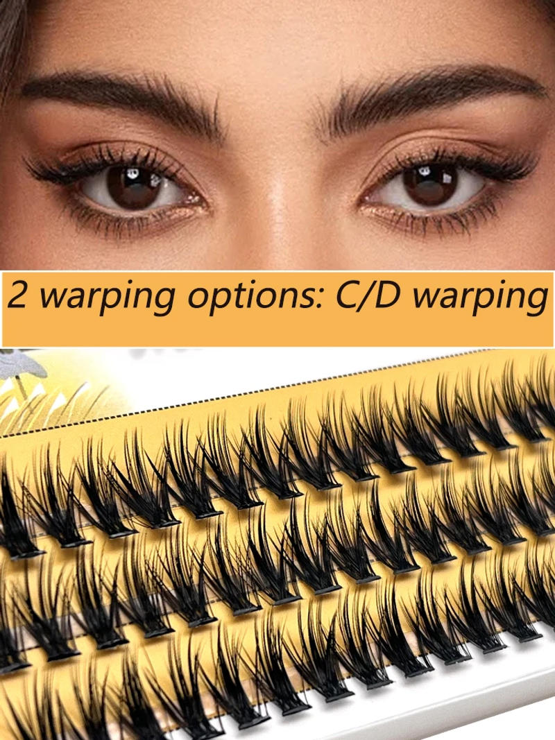 Description Picture 2 of item60 clusters of professional makeup false eyelashes, personal eyelashes 10D/20D/30D/40D mink eyelashes, natural and soft eyelash