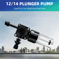 Home Car Wash Plunger Pump Wireless Cleaner Pump Head Water Gun Accessories Booster Water Pump Gun High Pressure Motor