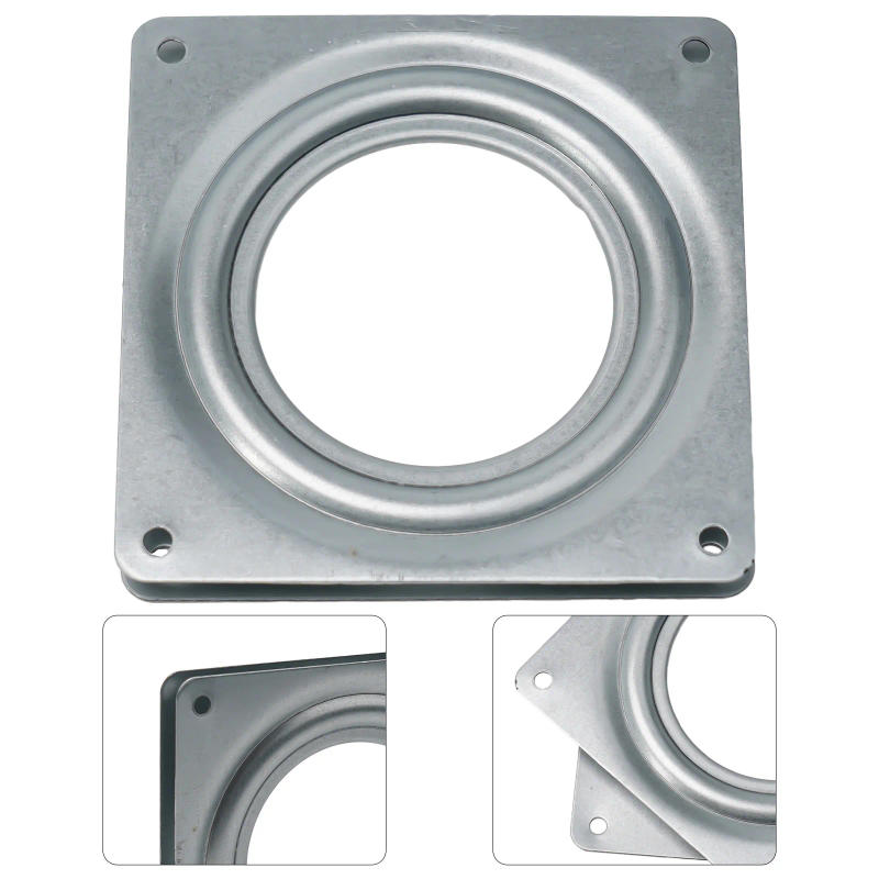 Description Picture 3 of itemSwivel Plates Metal Bearing Rotating Swivel Turntable Plate Desk Table Degree Rotating Display Stand Furniture Hardware