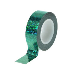 Rhythmic Gymnastics Decor  Prismatic Glitter Tape Hoops Sticker
