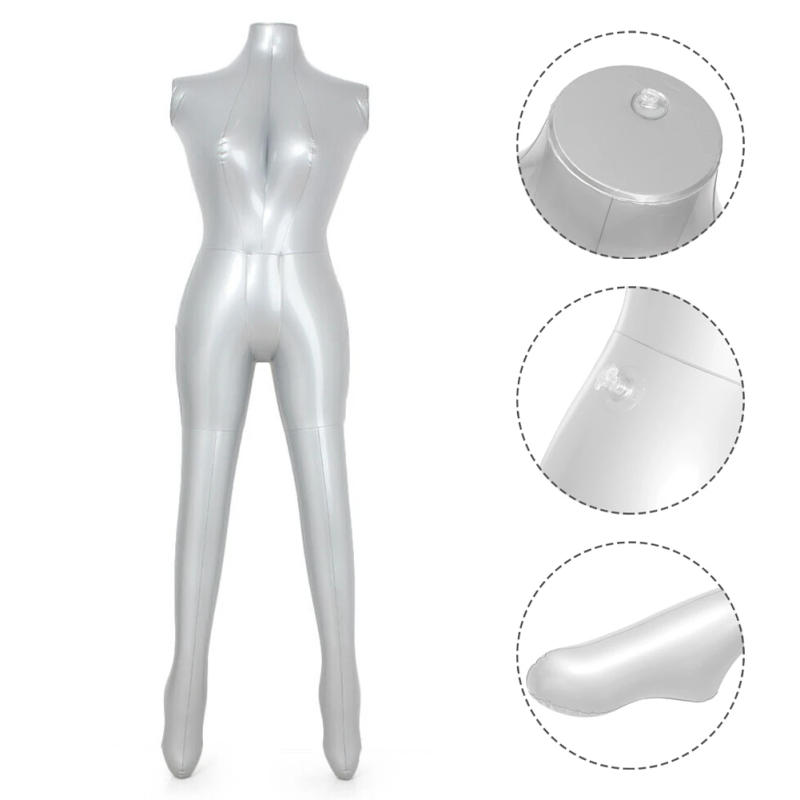 Description Picture 5 of itemModel Mannequin Female Flexible Display Dress Form Dummy Economical Inflatable PVC Adhesive Patch Portable Torso