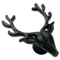 1 Pcs Retro Christmas Deer-shaped Wardrobe Handle Sika Deer Head Furniture Handle Door Handle Cabinet Handle