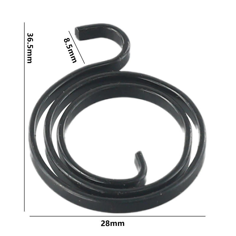 Description Picture 4 of itemFor Door Handle Door Handle Springs Lower Hook Flat Spring Handle Springs Door Handle Lever Latch Door Handle Springs Matt Black