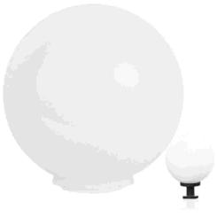 Lamp Shade Light Globe Lampshade Acrylic Outdoor Waterproof Lampshade Replacement Round Ball Shape Lamp Cover White