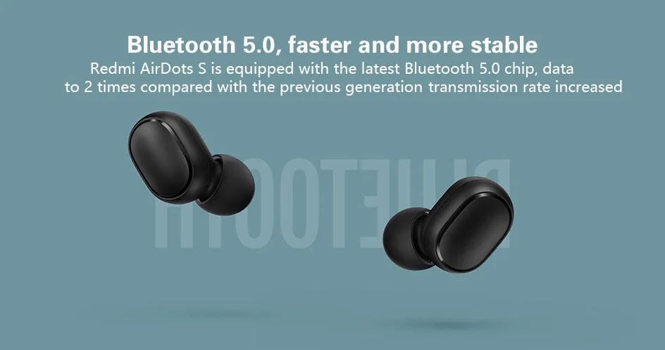 Description Picture 5 of itemOriginal Iconic Brand Mijia Redmi Airdots 2 Bluetooth 5.0 Earphones Wireless Headphones Earbuds in Ear Sport Music Telephone Headset
