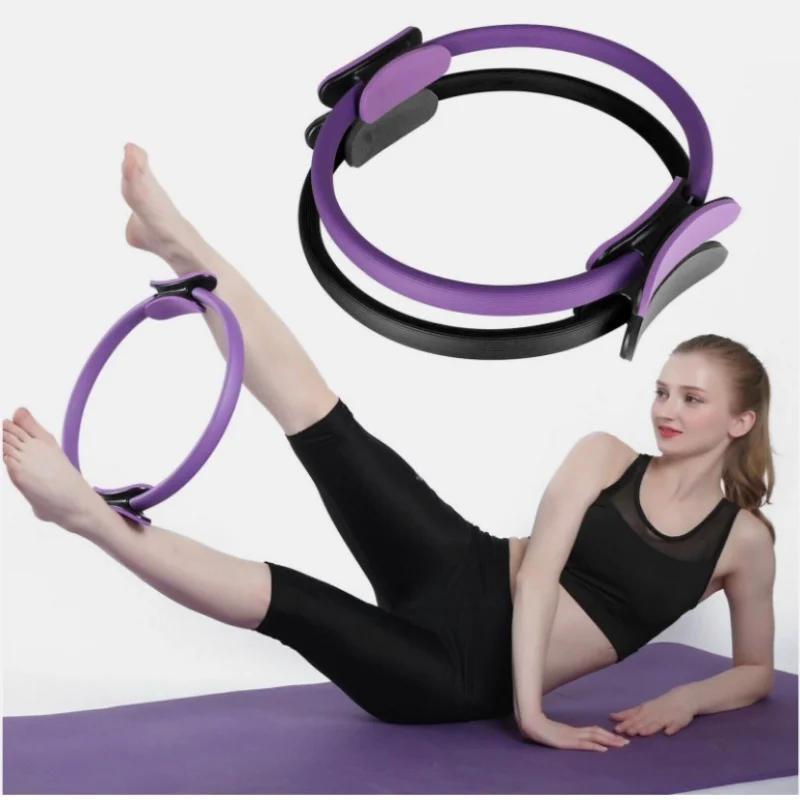 Description Picture 4 of itemYoga Pilates Fitness Circle Rehabilitation Training Equipment for Pregnant Women Pilates Fitness Accessories Hula Hoops Fitness