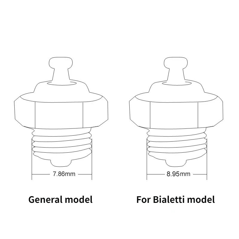 Description Picture 3 of item1PCS For Bialetti moka pot pressure reducing valve coffee pot pressure valve safety valve  all copper moka pot accessories