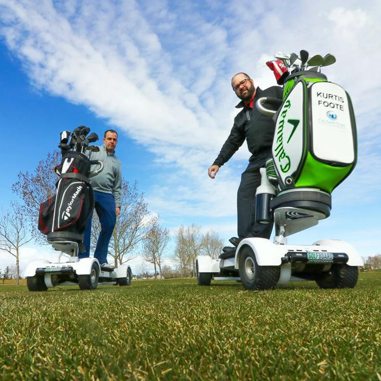 Description Picture 3 of itemGolf Skate Caddy Max Load 150kg  Electric Golf Scooter 4 Wheeler Electric Golf Car for Sale