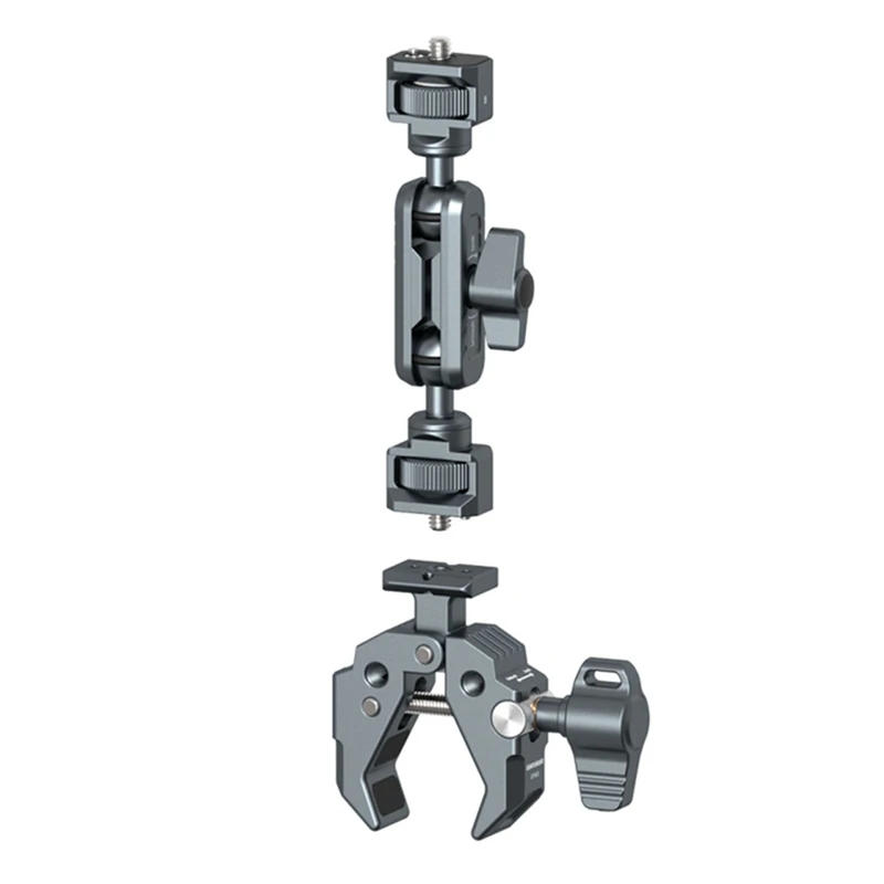 Description Picture 4 of itemMultifunctional Crab Claw Super Clamp With NATO Base Powerful Fixed Clamp For DSLR Camera Monitors Mic Led Lights Durable